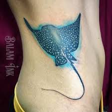 Tattoos are both fun and exciting. Spotted Eagle Ray Tattoo Balamink Eagleray Eagleraytattoo Oceantattoo Realismtattoo Realismart Divelife Divetattoo T Ray Tattoo Tattoos Tattoo Designs