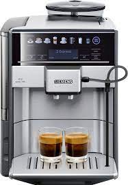 Our coffee & espresso machines are designed with an infusion of italian style and passion; Siemens Eq 6 700 Te617503de Coffee Machine 1500 Watt Direct Selection By Sensor Fields Onetouch Douplecup Stainless Steel Medium Gray 11013