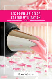Les Douilles A Decor Et Leurs Utilisations Cerfdellier Le Blog Decorer Avec Une Poche A Douille Creme Pour Gateau Cours De Patisserie
