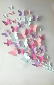 This Beautiful Butterflies Will Add A Magical Touch To Any Room Or Item Perfect To Decorate Bedrooms Nurseries And Girls Paper Butterfly Paper Flowers Crafts