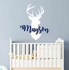 We did not find results for: Amazon Com Personalized Boy Name With Deer Antlers Wall Decal Nursery Baby Name Hunting Themed Woodland Wall Decor Rustic Nursery Wall Decor Deer Head Wall Vinyl Sticker Custom Name Wall Decals For Boys
