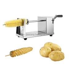 You can't find any product as great as potato cutter. China Manual Stainless Steel Spiral Potato Slicer Tornado Potato Slicer Cutter China Kitchen Utensils And Kitchen Gadget Price