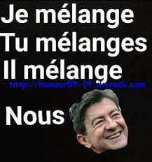 Jlm ne tweete pas en personne. Melenchon Blog 100 Humour