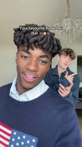 Black Boys with Fluffy Hair That Danc