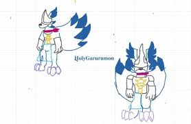 HolyGarurumon - Jogress/DNA Digivolution | Digimon Amino
