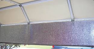 We live in the high desert so so, the garage door insulation was done with two layers of the sun shades for a total of $34.21 ($31.68 for 32 sun shades at the 99 cent store plus. Garage Door Insulation How To Guide Low E Insulation