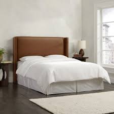 Minor scuffs but actually great quality piece. Nail Button Wingback Bonded Leather Upholstered Headboard Tufted Upholstered Bed Queen Upholstered Bed Upholstered Headboard