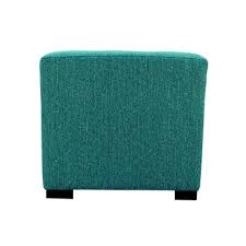 This ottoman offers a variety of versatile functions including extra seating for that unexpected guest or a coffee table to hold a tray of snacks. Teal Ottomans Living Room Furniture The Home Depot