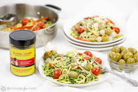 The next tip to avoid soggy zucchini noodles is to drain them. Zucchini Noodles With Olives From Spain 5 Minutes For Mom