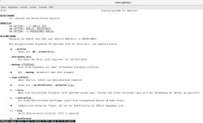 Dieser leitet sich von der. Befehle Dokumentationen Linux Prof Hellberg Edv Beratung