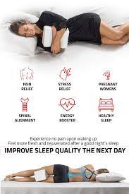 Pin On Leg Pillow For Back Pain Under Knees Better Sleep Experience