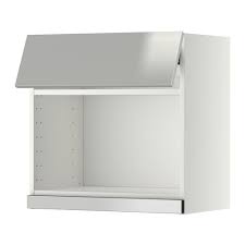 Metod Wall Cabinet For Microwave Oven Ikea You Can Customise Spacing As You Need Because The Shelf Is Adjustable Mikrowelle Regal Ikea Regal