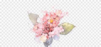 This pink & rose gold baby shower on our baby blog today features hand painted calligraphy, colorful. Watercolor Flowers Pink Flowers Green Leaf Png Pngegg