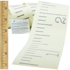 The chart has 3 different sections so that it easily folds for storage. Vinyl Growth Chart Single Transfer For Easy Application Kids Diy Height Wall Ruler Kit Large Measuring Tape Sticker Number Decal Wood Measure Chart Wooden Board Children Decor Growing Baby