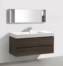 Our collection of bathroom vanities are made by renowned manufactures such as bliss bath, vanico maronyx, fairmont designs, unik, sonia, strasser, ove decor, ronbow and tidal. 47 Inch Caspar Wall Mount Bathroom Vanity Mv318200c