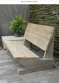 Gartenbank Meroy Merlin Helles Holz Billige Gartenmobel Diy Garden Furniture