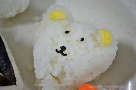 Bear With Heart Shaped Face Bear Cheese Seaweed Heart Sushi Japanese Food Food Blog Eat