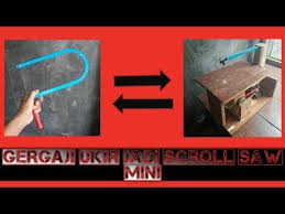 Meski tergolong jadul, mesin jahit ini sebenarnya justru memiliki sejumlah keunggulan tersendiri, yakni: Scroll Saw Mini Dari Gergaji Ukir Youtube Gergaji Ukir Gergaji Pemotong Kayu
