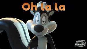 You are my peanut, i am your brittle! where are you, my little gumbo of chicken ? Pepe Le Pew Love Shefalitayal