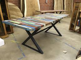 Custom Made Reclaimed Dining Table Bali Boat Wood Table Custom Tabletop Reclaimed Dining Table Farmhouse Dining Table Reclaimed Wood Dining Table