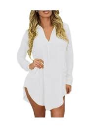 Free delivery and returns on ebay plus items for plus members. Shop Long Sleeves Shirt Dress White Online In Dubai Abu Dhabi And All Uae