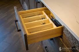 It's super narrow, so nothing fit in it. Kitchen Organization Ideas Showplace Cabinetry