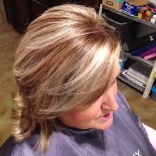 Grey Coverage With Highlights And Lowlight Grey Hair With Red Highlights Blonde Hair Colour Shades Hair Color Auburn