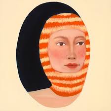 Camille Olsen-Ormandy Girl in Orange and Yellow Stripes #35315