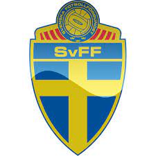 Uefa euro 1992 official logo small is beautiful. Suecia Sverige Vapenskold Fotboll