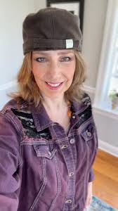 Denim jacket died eggplant with an owl, appliqué and lace. Super cute up  cycled size 2XL. OEM St. John’s Bay and up cycled by me. #UpCycled  #DenimJacket #Purple #DenimAndLace #OneOfAKind #Artisan ...