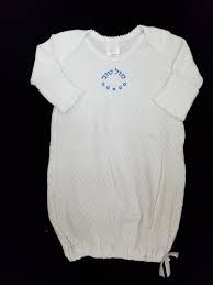 Brit Mila Baby Boy Gown With Blue Trim Raya Baby Baby Boy Gowns Brit Milah Gift Store
