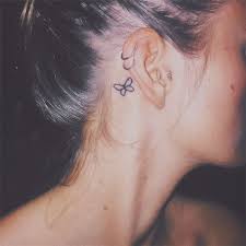 76 Cute Small Tattoos Ideas Every Girl Want Getting 2019 Behind Ear Tattoos Back Ear Tattoo Small Tattoos