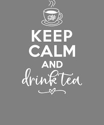 Tea Drinker Gift Keep Calm And Drink Tea Digital Art By Stacy Mccafferty