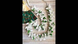How To Make Gardenia Ribbon Lei Youtube Ribbon Lei Ribbon Flowers Diy Flowers