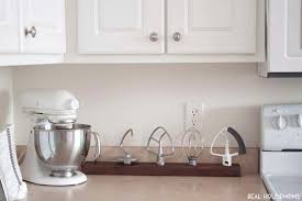 diy stand mixer attachments organizer