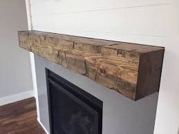 Fireplace Mantel Barn Beam Mantel Wooden Beam Mantel Etsy Wood Mantels Fireplace Mantels Barn Beams