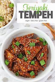 The Best Teriyaki Tempeh Recipe Tempeh Recipes Recipes Vegetarian