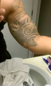 Bicep Koi Tattoo Inner Bicep Tattoo Inside Bicep Tattoo Bicep Tattoo