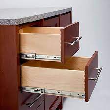 Install Accuride Medium Duty Slides Featuring Up To A 100lb Weight Capacity For Use In Both Residential A Sliding Drawer Hardware Cabinet Hardware Bed Hardware
