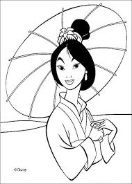 Princesas Disney Para Colorear Mulan