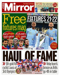 Check spelling or type a new query. Daily Mirror 2021 08 07