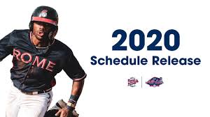 Rome Braves Announce 2020 Schedule Rome Braves News