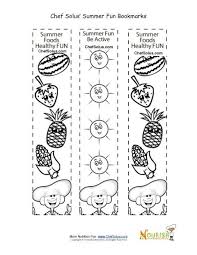 Summer Safety Printables Coloring Pages Bookmarks Kids Summer Bookmarks