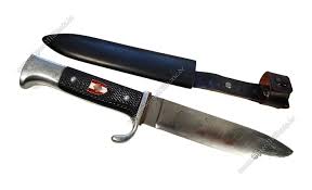 Devise blut und ehre gut erhalten und klar lesbar. Fahrtenmesser Der Hitlerjugend