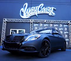 Maybe you would like to learn more about one of these? West Coast Customs So Stealthy Maybach S600 Maybach Mercedes S600 Matte Black Carwrap Averydennison Avery Dennison Graphics Solutions North America Llumar Windowtint Tint Llumar Window Film Customcars Custom Meekmill