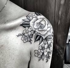 On the other hand, it's not that pain as ankles and wrist. 45 Best Shoulder Tattoos For Women In 2016 Cool Shoulder Tattoos Woodcut Tattoo Shoulder Tattoos For Women