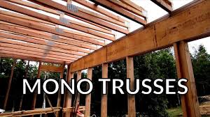 Get 1 year (8 issues) of fine homebuilding magazine for only $20. Installing The Mono Trusses Flat Roof Trusses Youtube