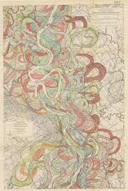 a cacophony of time harold fisks mississippi river maps