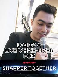 Live Voice-Over for Sharp Philippines Dealer Event