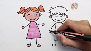 Gambar wallpaper kartun anak mewarnai gambar anak muslim mewarnai gambar buku mewarnai blog source: Cara Menggambar Dan Mewarnai Anak Laki Laki Dan Perempuan Youtube